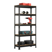 Estante 150x70x30 negro con pasador - 350kg