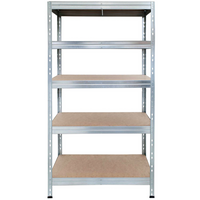 Estante metálico 180x90x45 metálico - 500kg