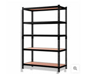 Estante 180x120x45 negro con pasador- 700kg