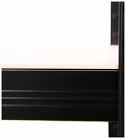 Estante metálico 180x90x40 negro - 500kg