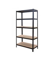 Estante metálico 180x90x40 negro - 500kg