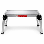 Banqueta de aluminio plegable